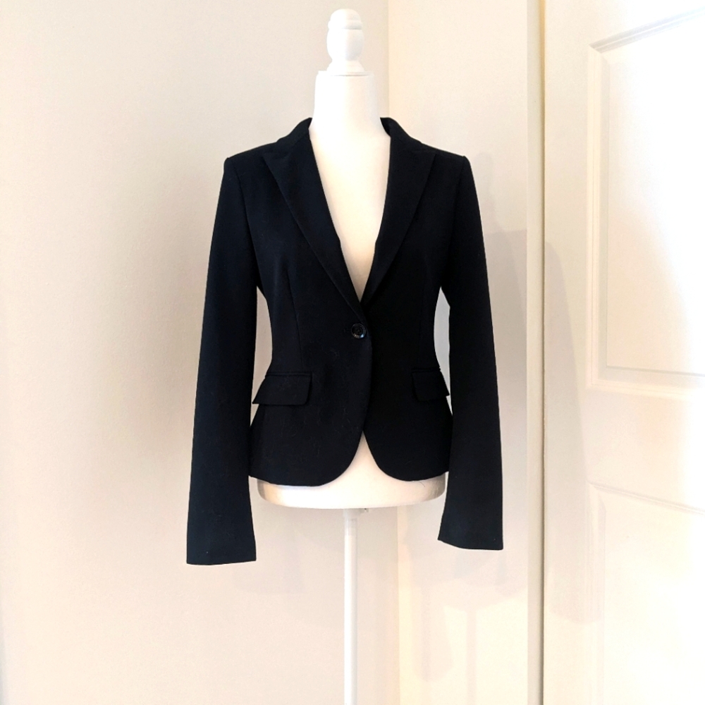 Express Wool Blazer Size 4 Black